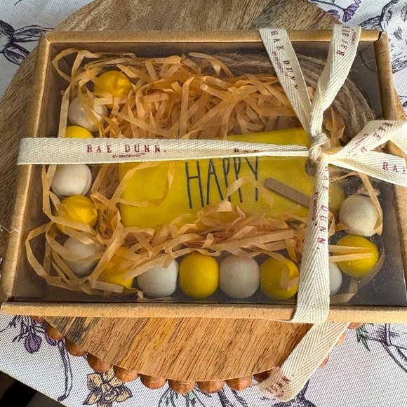 Rae Dunn HAPPY Beads - Picture 1 of 1